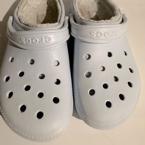 Light blue CROCS